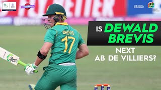 Is Dewald Brevis next AB De Villiers  Baby AB  U19 World Cup 2022  The Doosra Show [upl. by Ylek598]