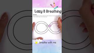 Mindfulness for kids  Lazy 8 Breathing Breathe along with rainbow breathing for kids calmdown [upl. by Kristel182]