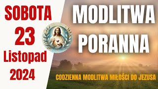 Modlitwa poranna na sobotę 22 listopada 2024 r  Przysłów 1717 [upl. by Cicenia]