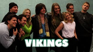 The cast of Vikings meeting their fans in Paris for the From Kattegat to Paris 2 convention [upl. by Eisac332]