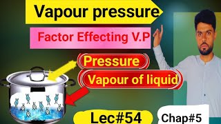 What is Vapour pressure class9th [upl. by Maurits519]