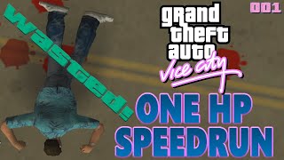 GTA Vice City ONE HPOHKO Speedrun [upl. by Sloatman]