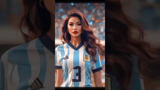 argentina girl fans sports [upl. by Stilu]