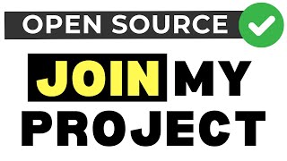 Open Source Software  Get Started by Contributing to My Project [upl. by Artemisa]