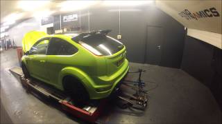 Mk2 Focus RS Revo Stage 4 on the dyno at RSR [upl. by Oratnek220]