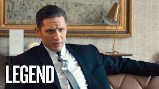 Legend  The Krays Meet with the American Mafia  Film Clip [upl. by Aikas]