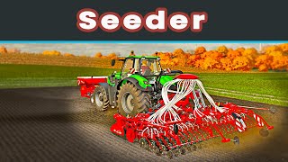 Mastering Seeders in Farming Simulator 22  Beginner Guide [upl. by Docilu]