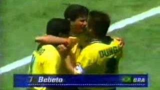 Bebeto  World Cup 94 Brazil vs USA  Oitavas de Final [upl. by Amesari199]