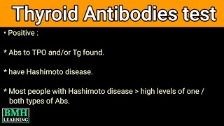 Thyroid Antibody Test  Anti TPO Test  Thyroid Antibodies [upl. by Hassi]