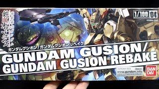 585  1100 Gundam Gusion Gundam Gusion Rebake UNBOXING [upl. by Trust]