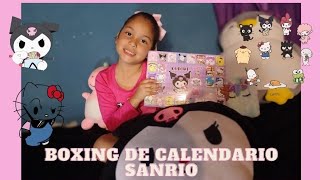 Unboxing de calendario SANRIO [upl. by Barthol]