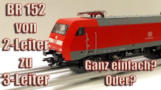 BR 152 von Gleichstrom zu Wechselstrom ist doch ganz einfach [upl. by Nerraj883]