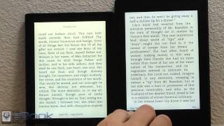 Kindle Paperwhite 2 vs Kobo Aura Comparison Review [upl. by Gokey]