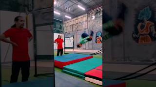 Front flip practice videosong bollywood new song music trending flip shortsvideo [upl. by Aletta828]