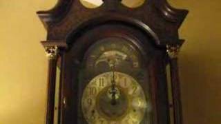 Ridgeway Grandfather Clock built 1981 St Michaels Chime [upl. by Idnym204]