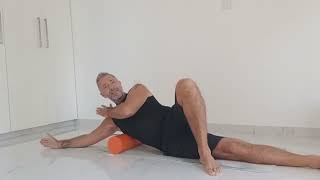 Foam Rolling Myofascial Release Latissimus dorsi [upl. by Aidnahs674]