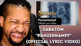 Reaction to SABATON  Panzerkampf Official Lyric Video [upl. by Edette773]