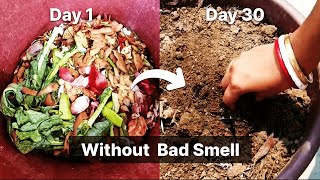 How to Make Compost At Home  Kitchen Compost for The Plants  Organic Compost [upl. by Siegler]