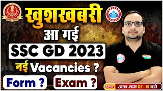 SSC GD 2023 24 New Vacancy  Online Form Exam Date Syllabus SSC GD Exam Strategy By Ankit Sir [upl. by Halli940]