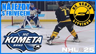 HC KOMETA BRNO VS HC VERVA LITVÍNOVNÁJEZDY S FRÍVECEMNHL25PS5 [upl. by Meekar432]