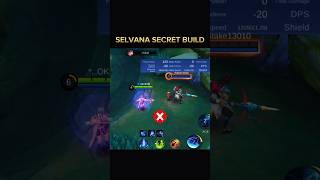 SELVANA secret build by combo✅ [upl. by Nauqan]