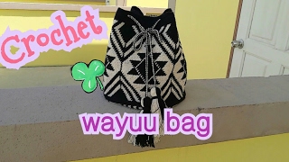 กระเป๋าวายูสอนถักกระเป๋าวายู  wayuu bag Malee DIY part1 [upl. by Annora]