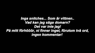 Dani M  Det var inte jagLYRICS ON SCREEN [upl. by Clemen]