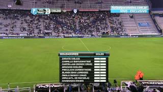 Fútbol en vivo Vélez  Racing Fecha 11 Torneo Final 2014 Fútbol Para Todos [upl. by Bartolome]