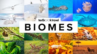 11 Types of Biomes and Their Animals with Maps [upl. by Irakuy517]