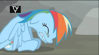 Rainbow dash cries [upl. by Lyrem]