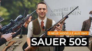 Jagd amp Hund 2024 Weltneuheit Sauer 505 Sauer 101 mit Linksschaft und Sauer SL 5 XT Optifade [upl. by Unity]