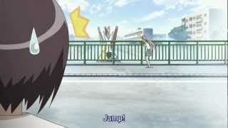 Seto no Hanayome  Nagasumi jumps off a bridge [upl. by Deidre]