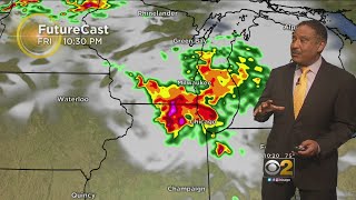 CBS 2 Weather Watch 10PM July 21 2017 [upl. by Lekram]