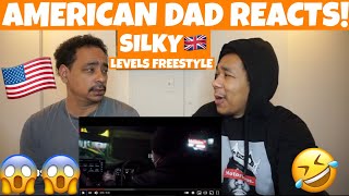 Silky  Levels Freestyle OFFICIAL MUSIC VIDEO AMERICAN DAD REACTS 🇺🇸 [upl. by Ailama]