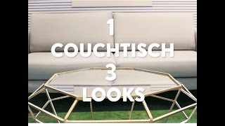 1 Couchtisch – 3 Looks  WESTWING StyleTipps [upl. by Trebo665]