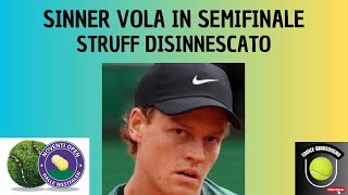 SINNER SEI IL PIÙ FORTE VINTA LA MARATONA CONTRO STRUFF [upl. by Pitts]