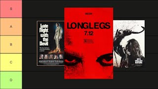 2024 Horror Films Ranked [upl. by Lincoln]