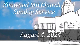 Elmwood MB Church Sunday morning worship service [upl. by Asial404]