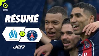 OLYMPIQUE DE MARSEILLE  PARIS SAINTGERMAIN 0  2  Résumé  OM  PSG  20232024 [upl. by Nodyl]