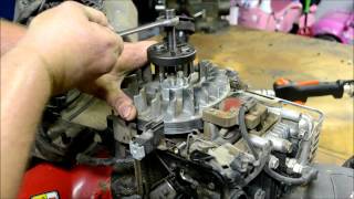 How Throttle and Choke Linkage is Setup on a Briggs 2 piece Carburetor NEW ENGINE [upl. by Maryl]