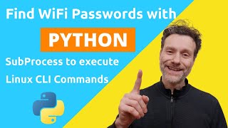 Python Tutorial Retrieve WiFi Passwords  execute CLI commands with SubProcess  part 2 [upl. by Dupuy]