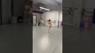 A look inside the preballet training process age 710 Ballet Basics Jumps and Pas de Polka 芭蕾舞 [upl. by Itoyj]