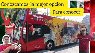 El Turibus en CDMX la mejor opción para conocer la ciudad  Vámonos con Mónica a dar un paseo🌮 ☺️ [upl. by Euqinotna]