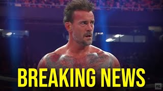 BREAKING Bad NewsCM Punk Was Injured At WWE Royal Rumble 2024 [upl. by Icyac355]