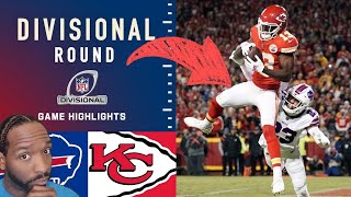 NFL Chiefs vs Bills AFC Divisional Round breakdown [upl. by Mail]