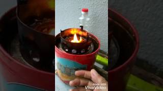 Optimized wood gas stove with preheated air [upl. by Venetia]