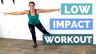 30 Minute Low Impact Cardio Workout – Beginner and Intermediate Workout Routine [upl. by Mahan797]