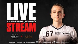 LIVESTREAM  TEMPISH CAPITOL Floorball Club vs Snipers Bratislava Ex muži 8 kolo [upl. by Ala264]