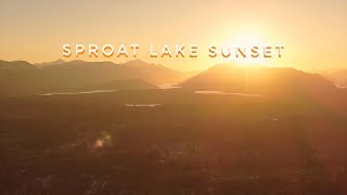 Sproat Lake Sunset [upl. by Daveta]