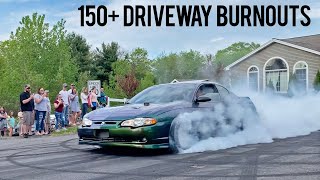 WORLD’S BEST HOME DRIVEWAY BURNOUTS [upl. by Gusba]